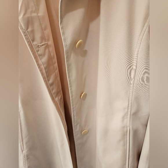 NWOT - Towne Collection by London Fog Lt. Pink Shortie Rain Coat - Size XL - Picture 6 of 9